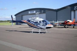 F-GCVF BELL JET RANGER III AB206B3 1980 full