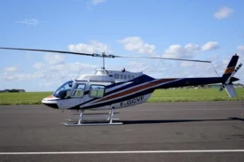 F-GCVF BELL JET RANGER III AB206B3 1980
