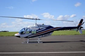 F-GCVF BELL JET RANGER III AB206B3 1980