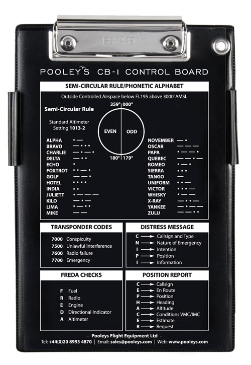 CB-1 Kneeboard